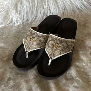Coach sandals